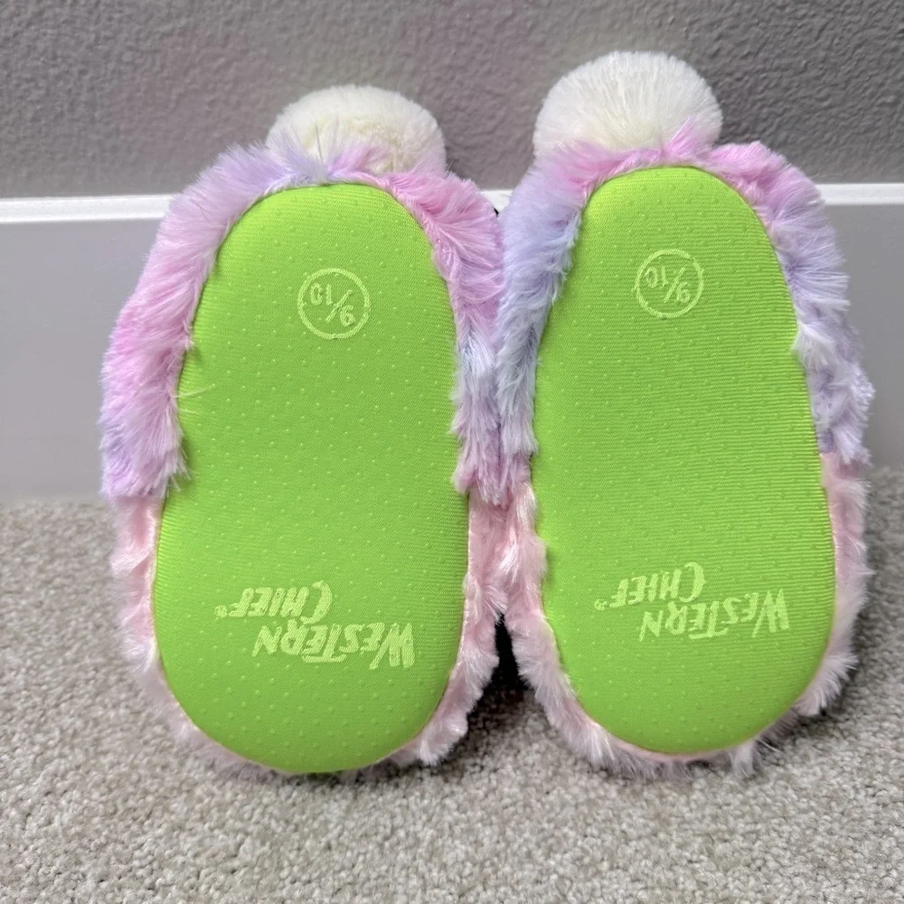 NWT Western Chief toddler size 9/10 snuggle bunny slippers